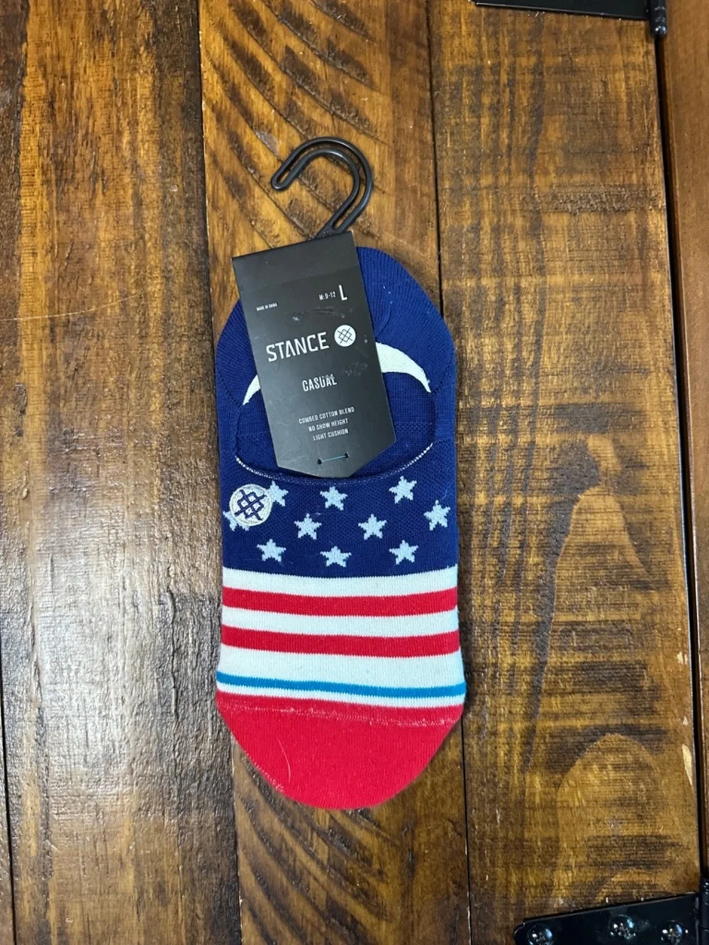 NWT Stance - The Fourth No Show Socks - Men's Size Large (9-12)
